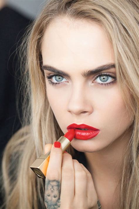 cara delevingne lipstick ysl